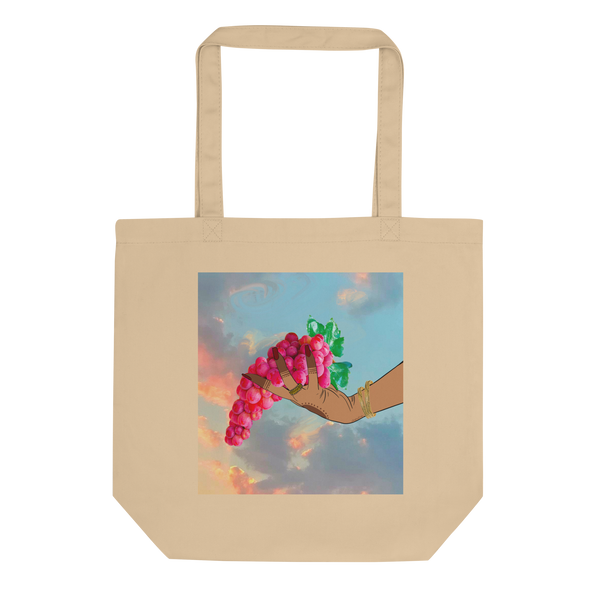 Canvas Tote Bag Aesthetic Tote Bag Flower Design Eco 