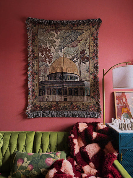 Jerusalem 'Dome of The Rock' Renaissance Tapestry