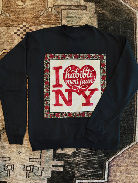 Cafe Habibti x HafandHaf Cut & Sewn Sweatshirt!
