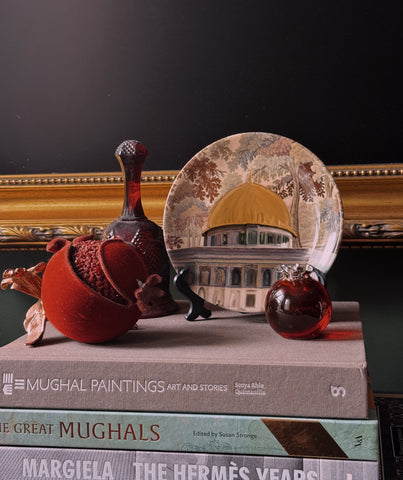 Jerusalem Renaissance Tapestry Style Decorative Plate