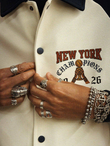 New York Basketball Champions Varsity Jacket