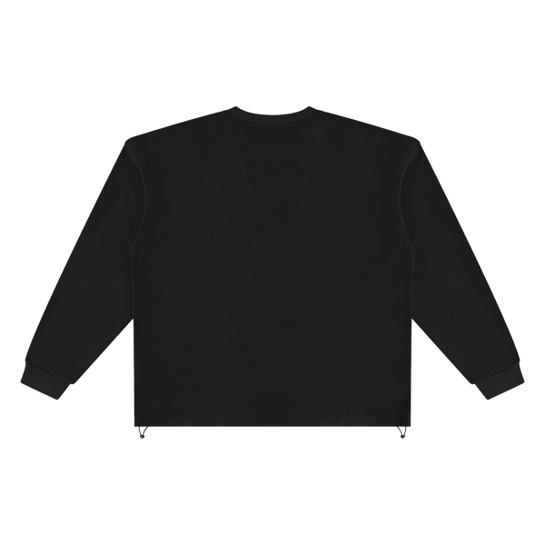 New York Basketball Home Opener Oversized Cropped Boxy Crewneck