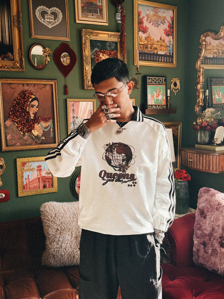 "Queens Get the Paisa" Soccer Jersey Sweatshirt