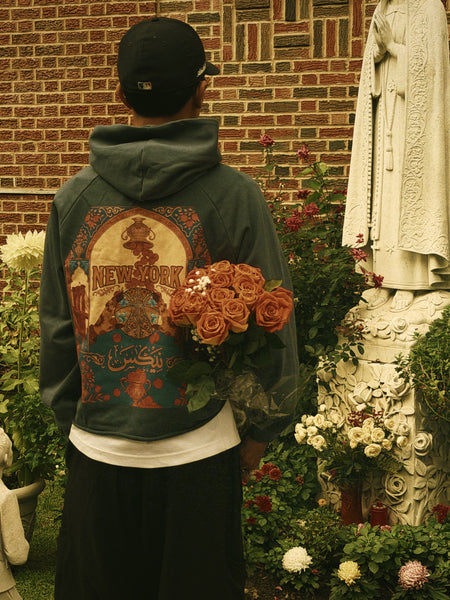 New York Basketball Home Opener Hoodie — Vintage Wash