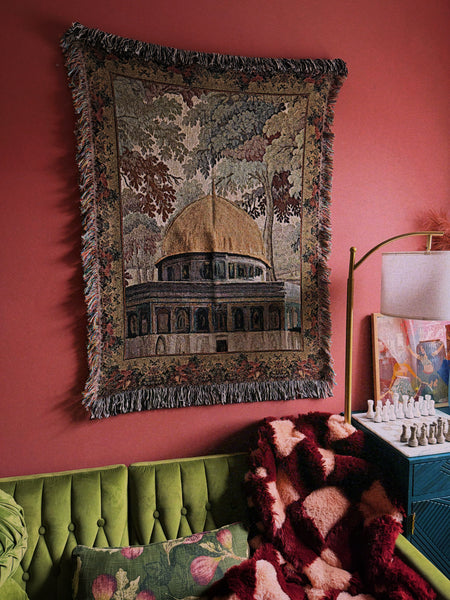 Jerusalem 'Dome of The Rock' Renaissance Tapestry