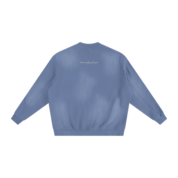 The Heart of It All Sunfade Fleeced Sweatshirt