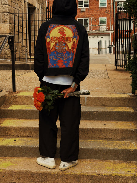 New York Basketball Home Opener Hoodie — Vintage Wash