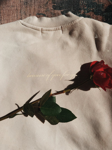 The Heart of It All Sunfade Fleeced Sweatshirt