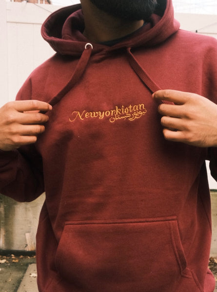 NewYorkistan Embroidered  Hoodie