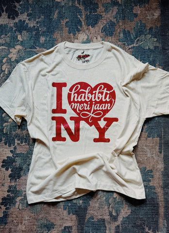 Cafe Habibti x HafandHaf Sand Tee