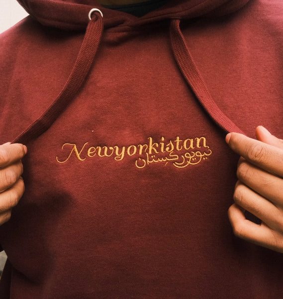 NewYorkistan Embroidered  Hoodie