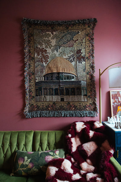 Jerusalem 'Dome of The Rock' Renaissance Tapestry