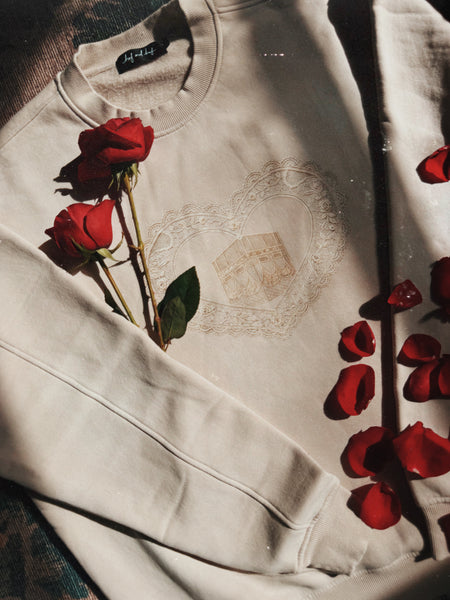 The Heart of It All Sunfade Fleeced Sweatshirt