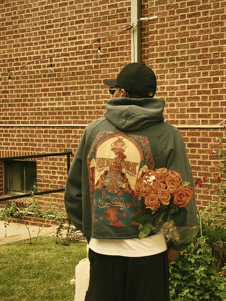 New York Basketball Home Opener Hoodie — Vintage Wash