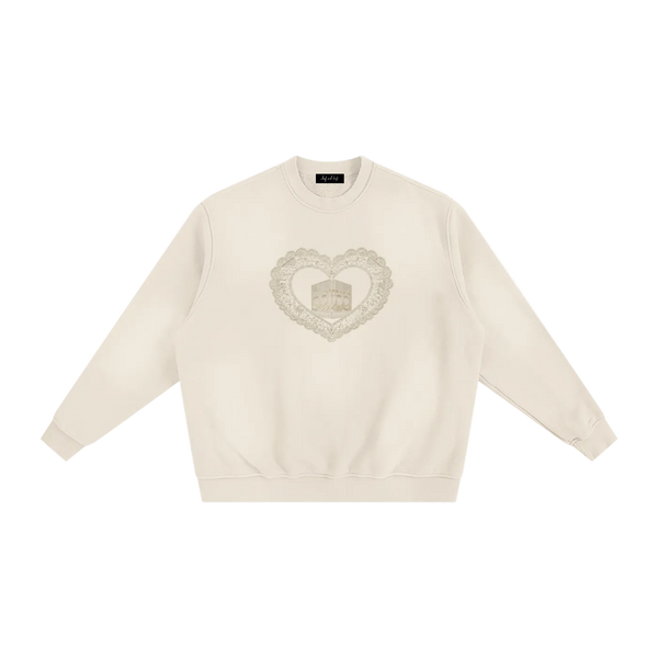 The Heart of It All Sunfade Fleeced Sweatshirt