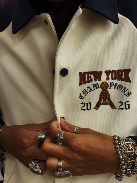 New York Basketball Champions Varsity Jacket