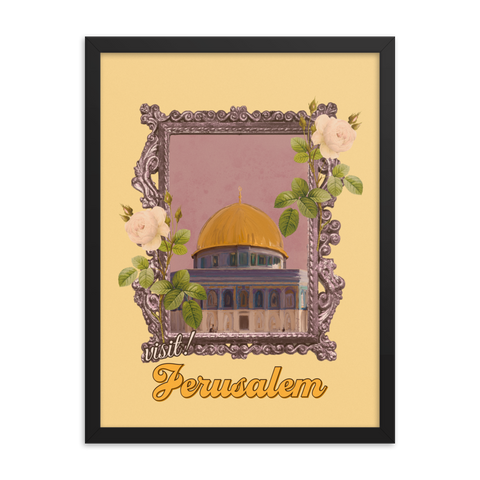 Visit Jerusalem - Print