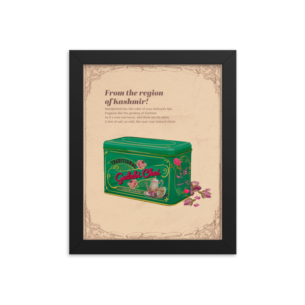 Vintage Gulabi Chai - Print