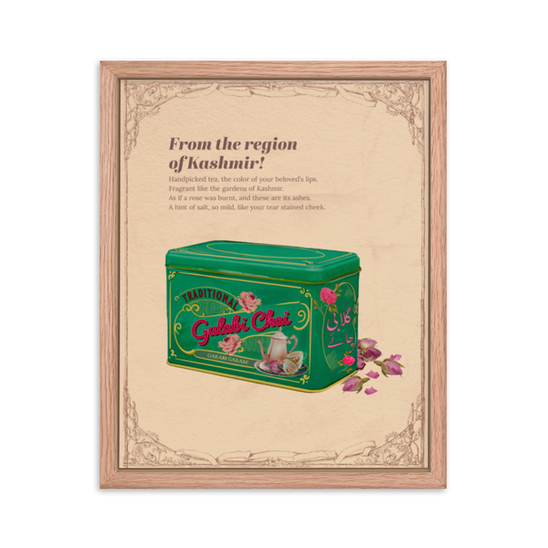 Vintage Gulabi Chai - Print