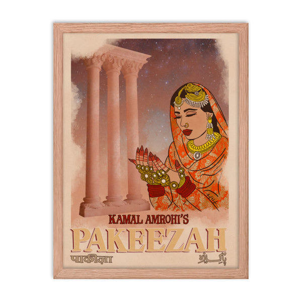 Pakeezah Movie Poster - Print