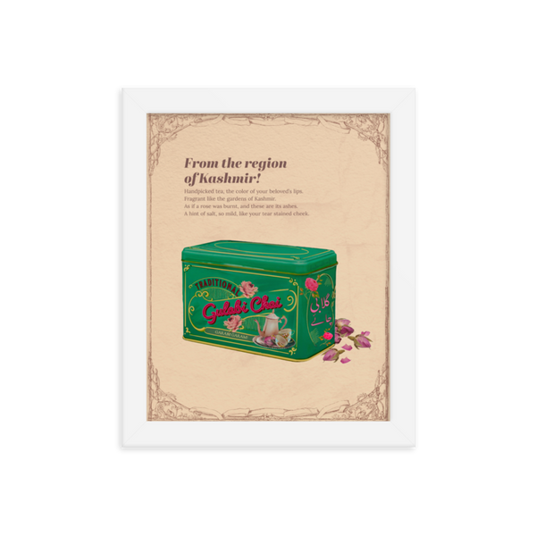 Vintage Gulabi Chai - Print