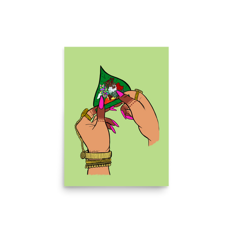 Rolling Paan - Print