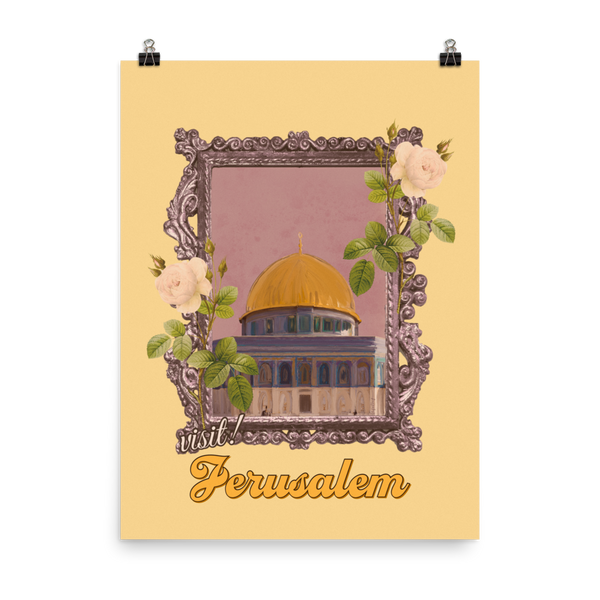 Visit Jerusalem - Print