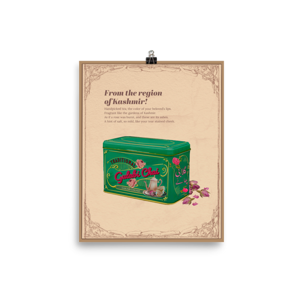 Vintage Gulabi Chai - Print