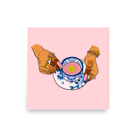 Pink Chai - Print