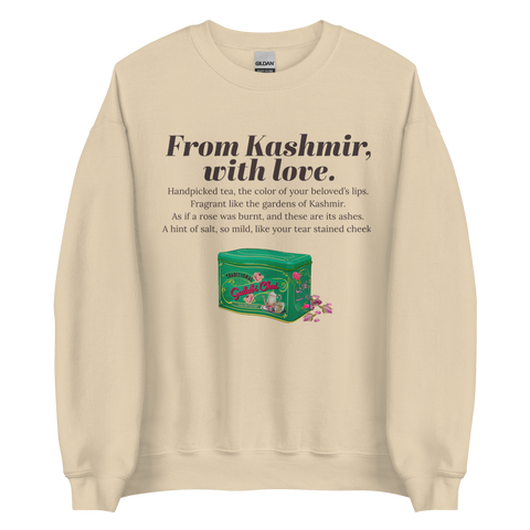 From Kashmir, With Love - Unisex Sweatshirt