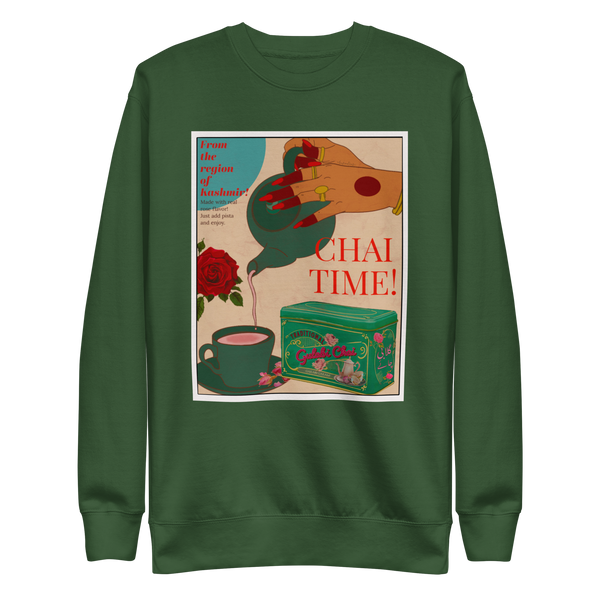 Chai Time! - Unisex Premium Sweatshirt