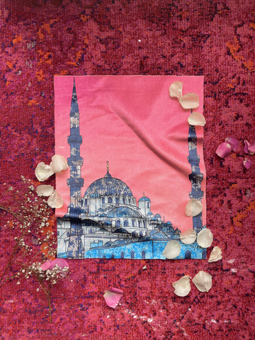 Blue Baby - Velvet Print