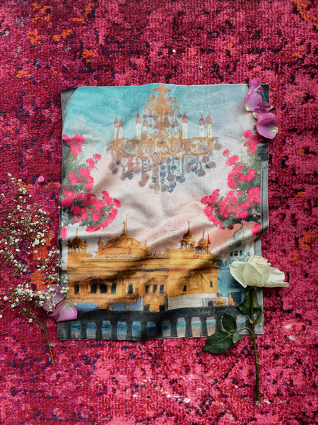 Golden Temple - Velvet Print