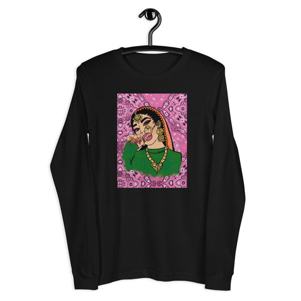 Bite Me - Black Long Sleeve Tee
