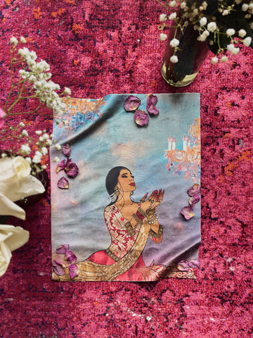 Azeez - Velvet Print