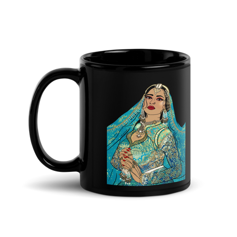 Our Lady - Black Mug