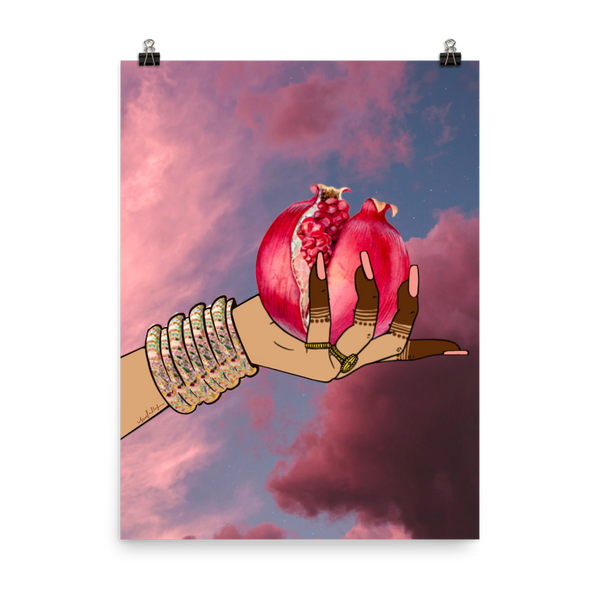 Pomegranates from Paradise - Print