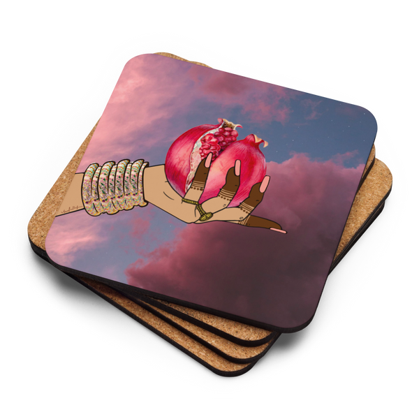 Pomegranates from Paradise - Coaster