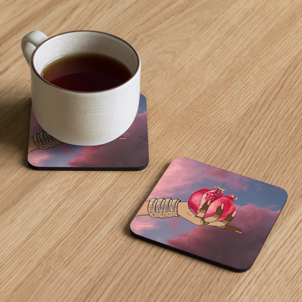Pomegranates from Paradise - Coaster