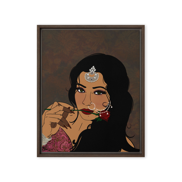 Oh Senorita - Framed Canvas