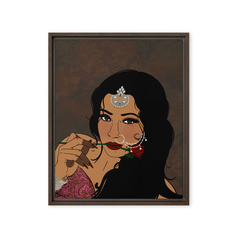 Oh Senorita - Framed Canvas