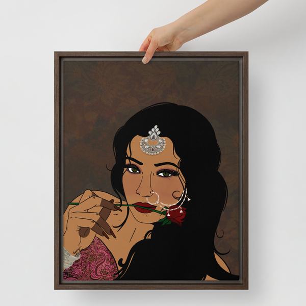 Oh Senorita - Framed Canvas