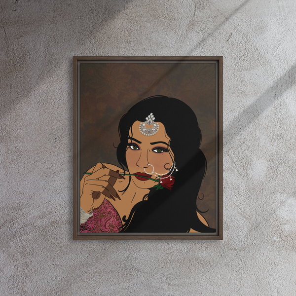 Oh Senorita - Framed Canvas