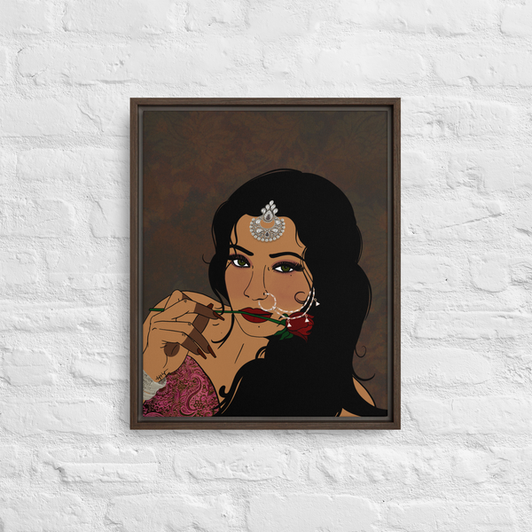 Oh Senorita - Framed Canvas