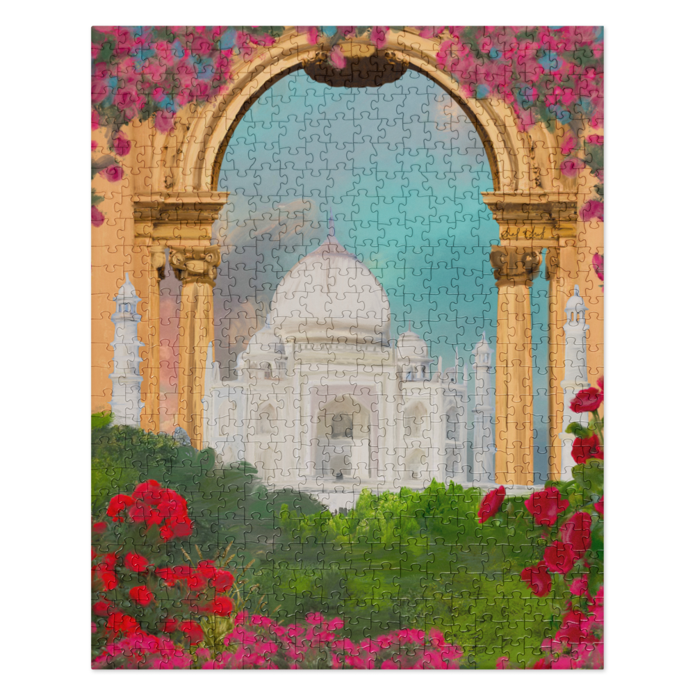 Taj Mahal Jigsaw Puzzle Haf And Haf Taj Mahal Jigsaw Puzzle Haf And Haf