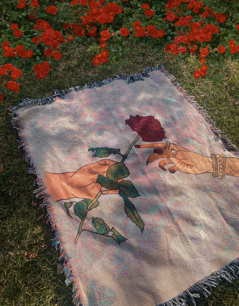 Dil Ki Dua - Woven Blanket (Picnic Blanket)