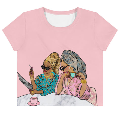 Me and My Yaari - Pink Crop Top