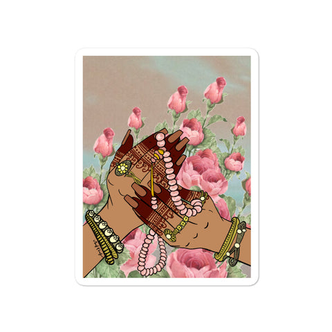 Beads and Roses - Sticker
