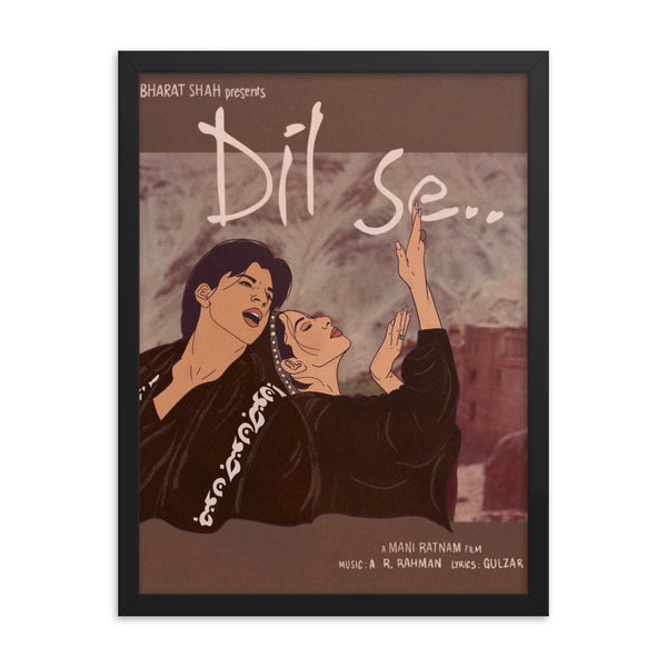 Dil Se Movie Poster - Print