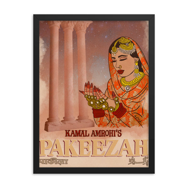 Pakeezah Movie Poster - Print